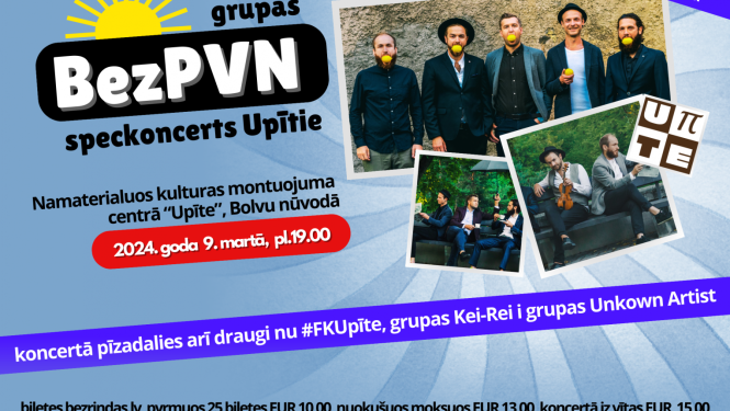 AFIŠA_Grupas ''Bez PVN'' vakars – satikšanās svētki