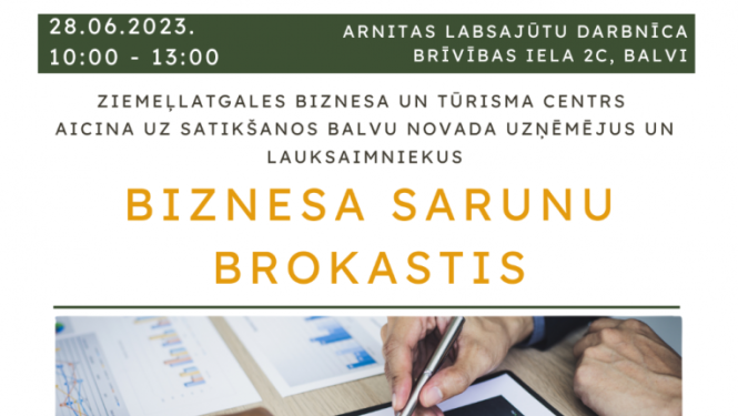 Biznesa sarunu brokastis