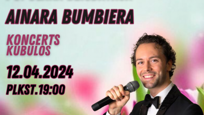 AFIŠA_Aināra Bumbiera koncerts