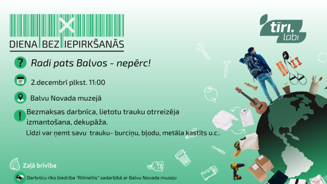 AFIŠA_Radi pats Balvos - nepērc!