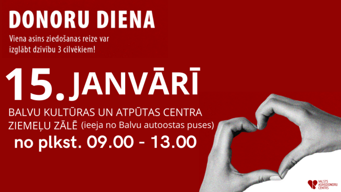 Donoru diena afiša