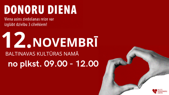 AFIŠA_Donoru diena Baltinavā