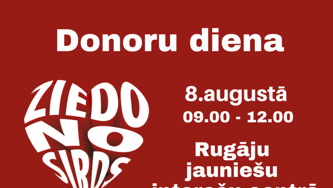Afiša_Donoru diena Rugājos 08.08.2024.