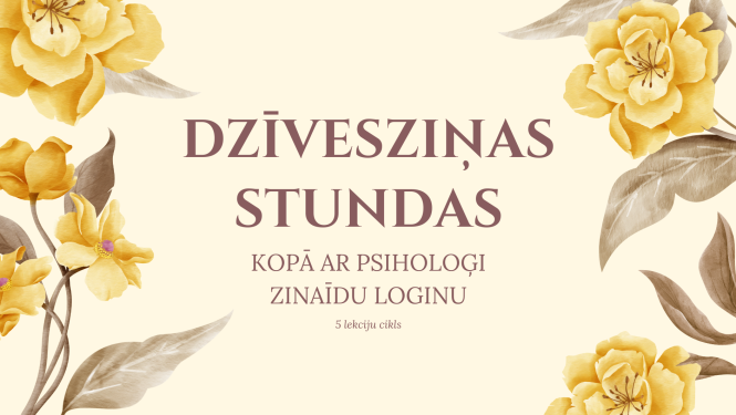 Dzīvesziņas stundas kopā ar Zinaīdu Loginu