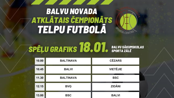 AFIŠA_Balvu novada atklātais čempionāts telpu futbolā
