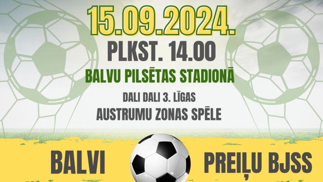 AFIŠA_Dali Dali 3. līgas Austrumu zonas spēle