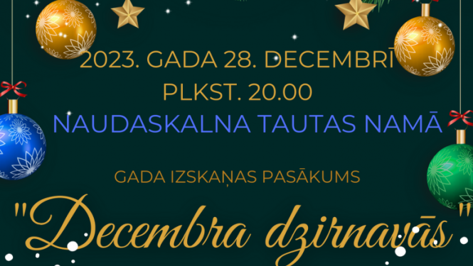 AFIŠA_Svētku pasākums ''Decembra dzirnavās''