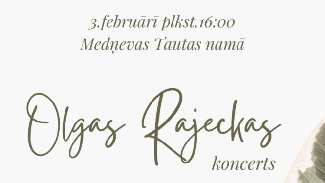 AFIŠA_Olgas Rajeckas koncerts