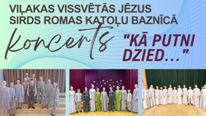 AFIŠA_Bērnu vokālo ansambļu koncerts ''Kā putni dzied...''
