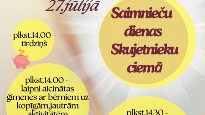 Saimnieču dienas Skujetnieku ciemā