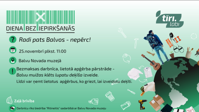 AFIŠA_Radi pats Balvos - nepērc!