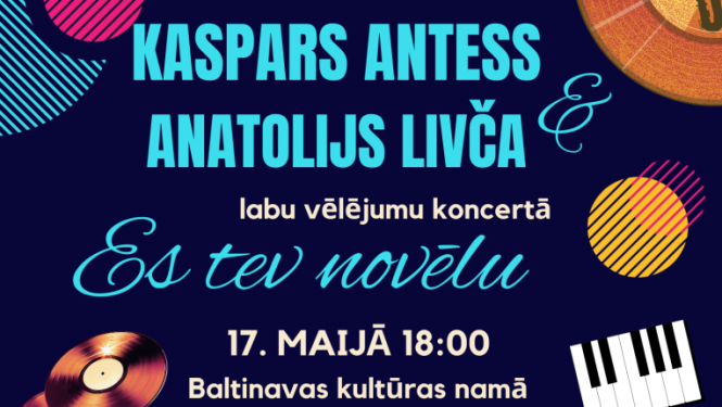 AFIŠA_Kaspara Antesa koncerts "Es tev novēlu"