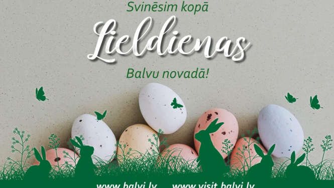 Lieldienas Balvu novadā 2023