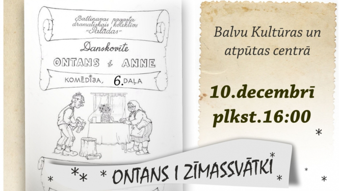 AFIŠA_Komēdijas 6. daļa ''Ontans i Zīmassvātki''