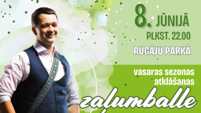 AFIŠA_Zaļumballe kopā ar grupu ''Ginc&Es''