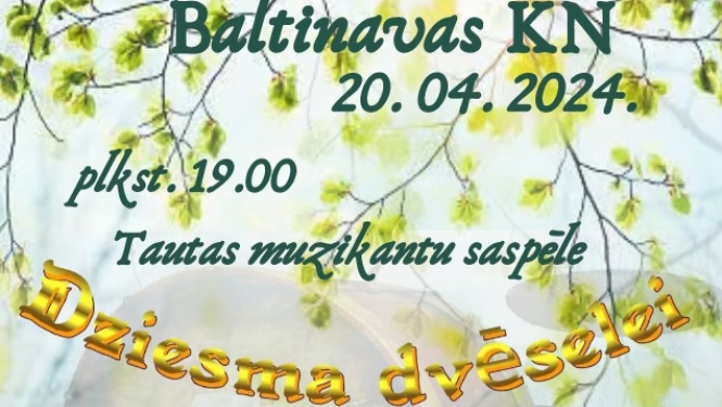 AFIŠA_Tautas muzikantu saspēle ''Dziesma dvēselei''