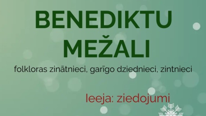 AFIŠA_Tikšanās ar Benediktu Mežali