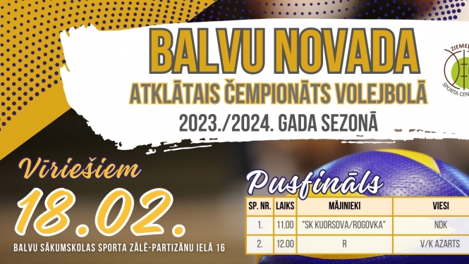 AFIŠA_Balvu novada atklātais čempionāts volejbolā 