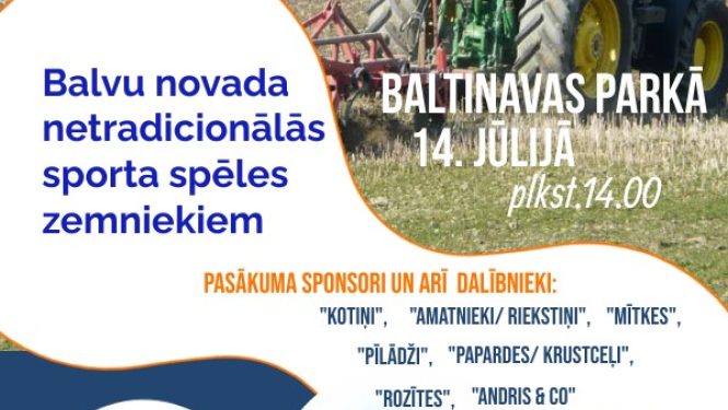 Netradicionālās sporta spēles zemniekiem