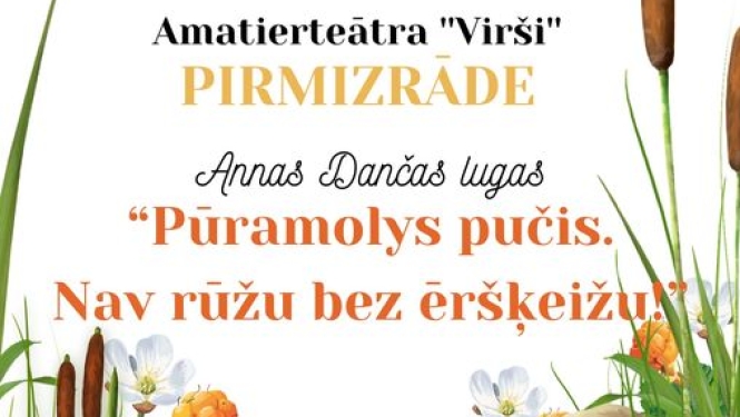 AFIŠA_Amatierteātra ''Virši'' pirmizrāde