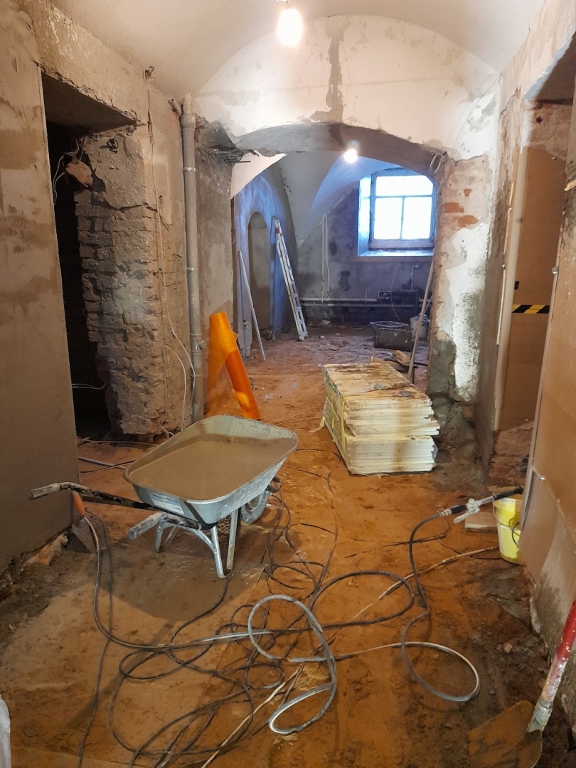 Balvu muižas ēkas pagrabstāva vienkāršota atjaunošana