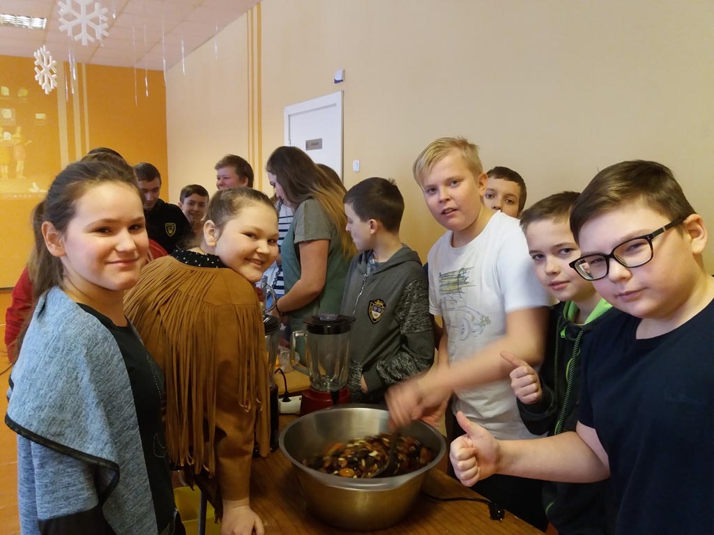 Ēdienu gatavošanas meistarklase Stacijas pamatskolā