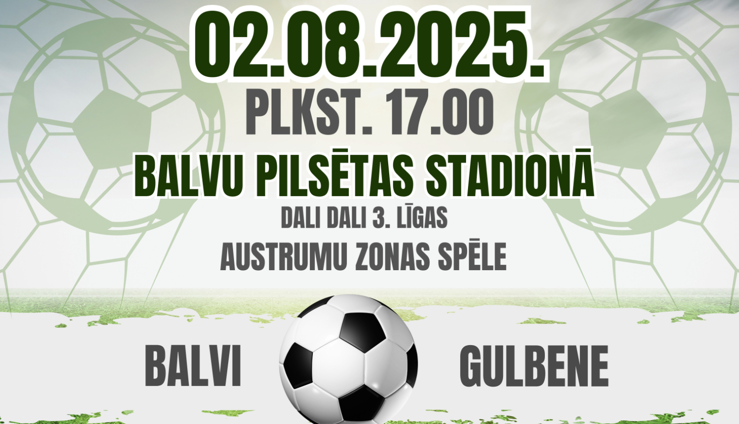 AFIŠA_Dali Dali 3. līgas spēle