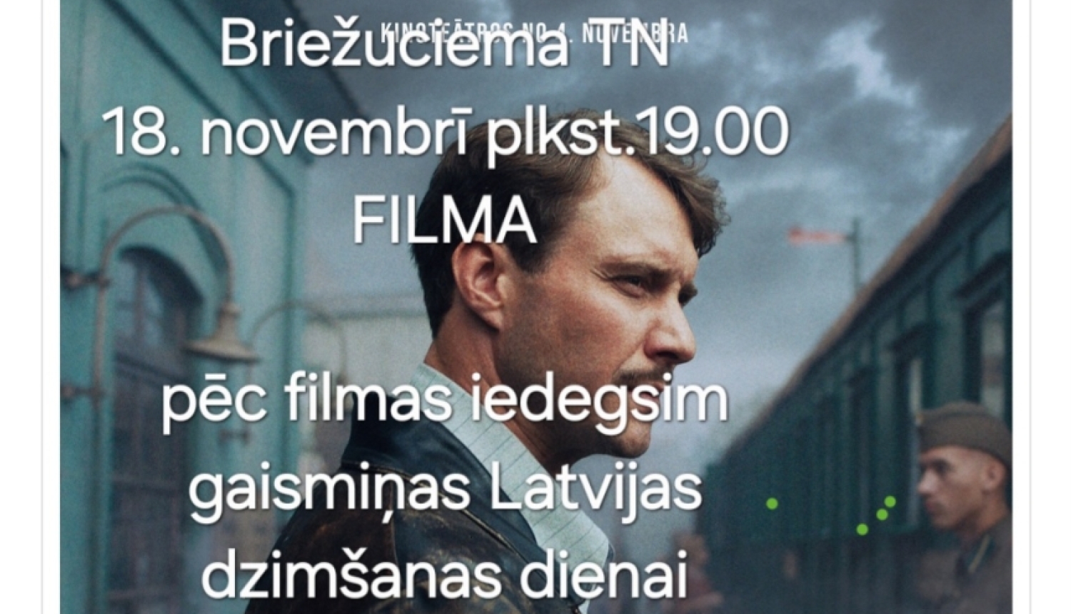 Attēlā redzams aktieris