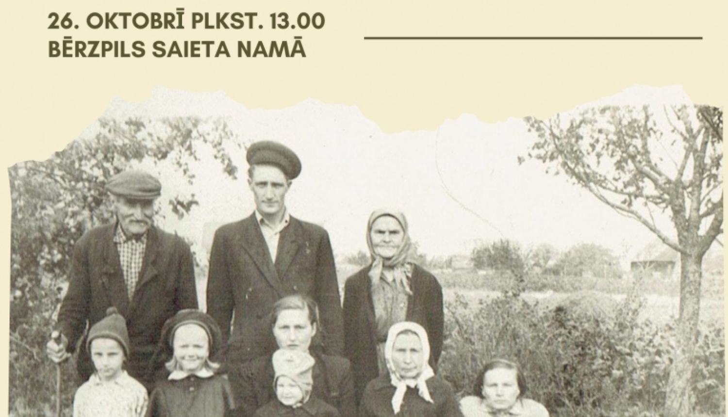 AFIŠA_Projekta seminārs "Pa 1960. gada zinātniskās ekspedīcijas pēdām Bērzpilī"