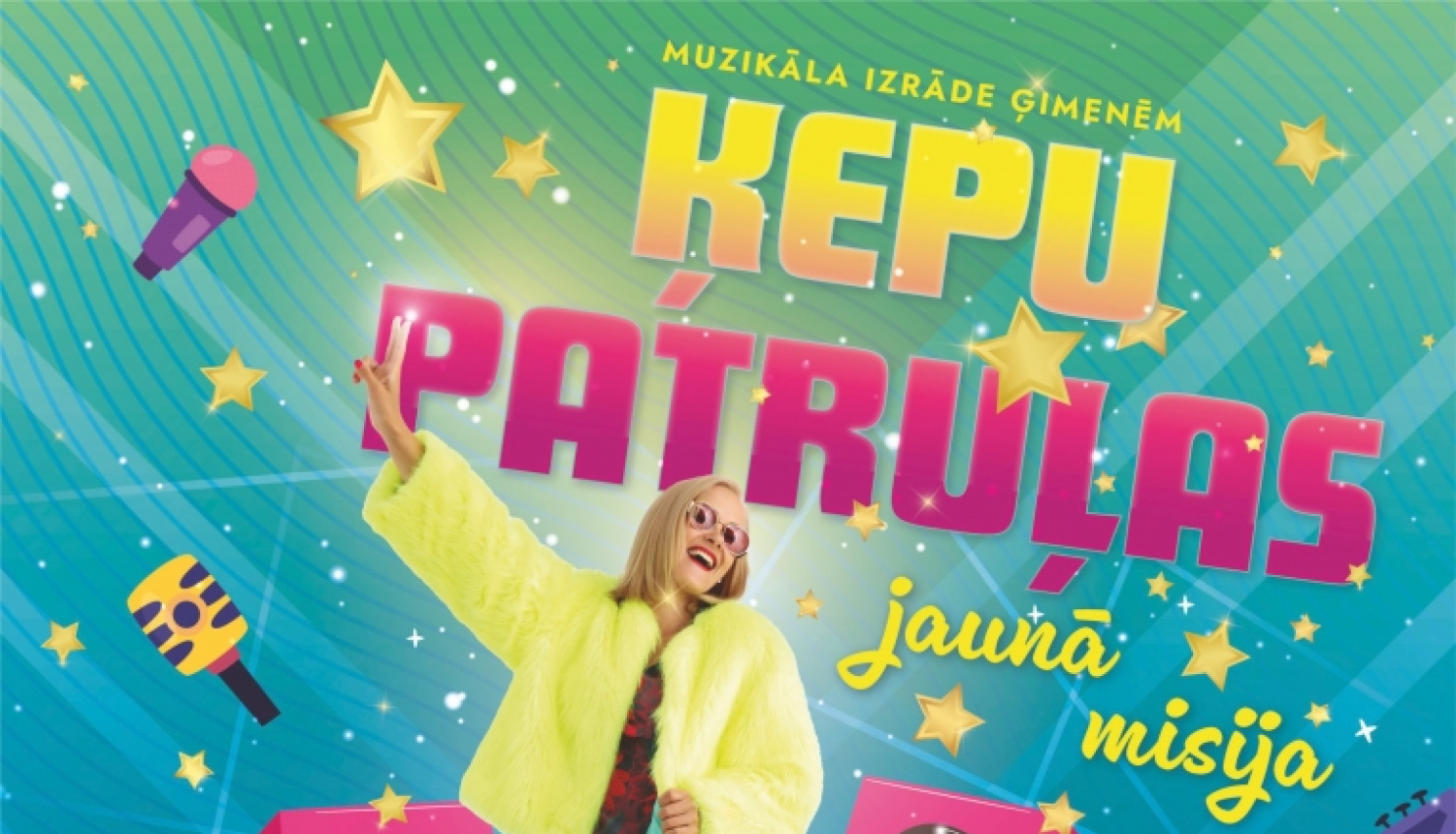 AFIŠA_Muzikāla izrāde ģimenēm ''Ķepu patruļas jaunā misija''