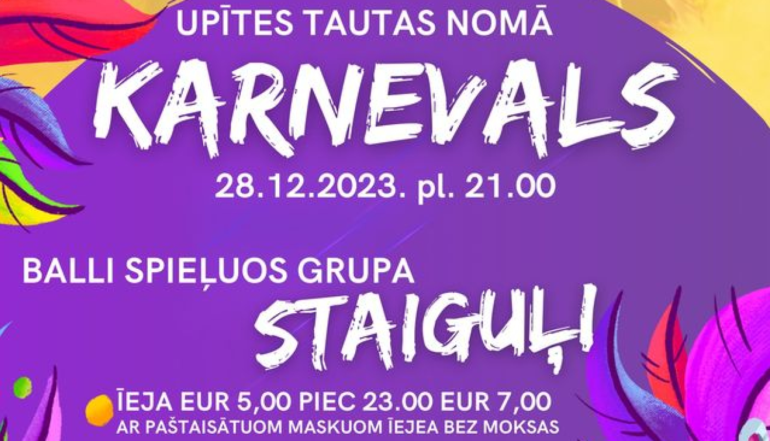 AFIŠA_Karnevāls Upītē