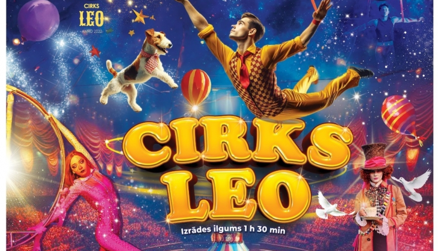 AFIŠA_Latvijas cirka izrāde "LEO"