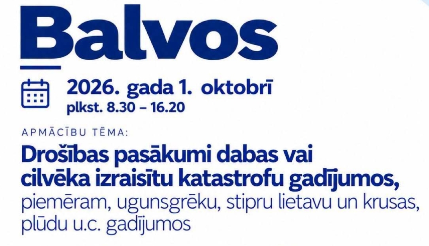 uz balta fona zilas detaļas, zili burti.