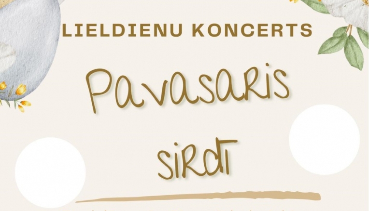 Lieldienu koncerts Pasavaris sirdī