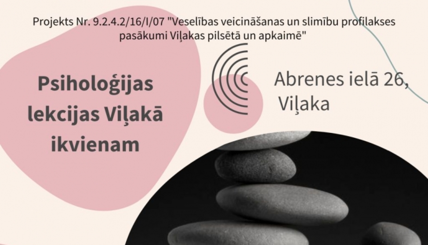 Psiholoģijas lekcijas Viļakā
