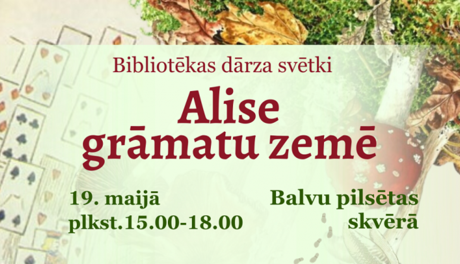 AFIŠA_Dārza svētki ''Alise grāmatu zemē''