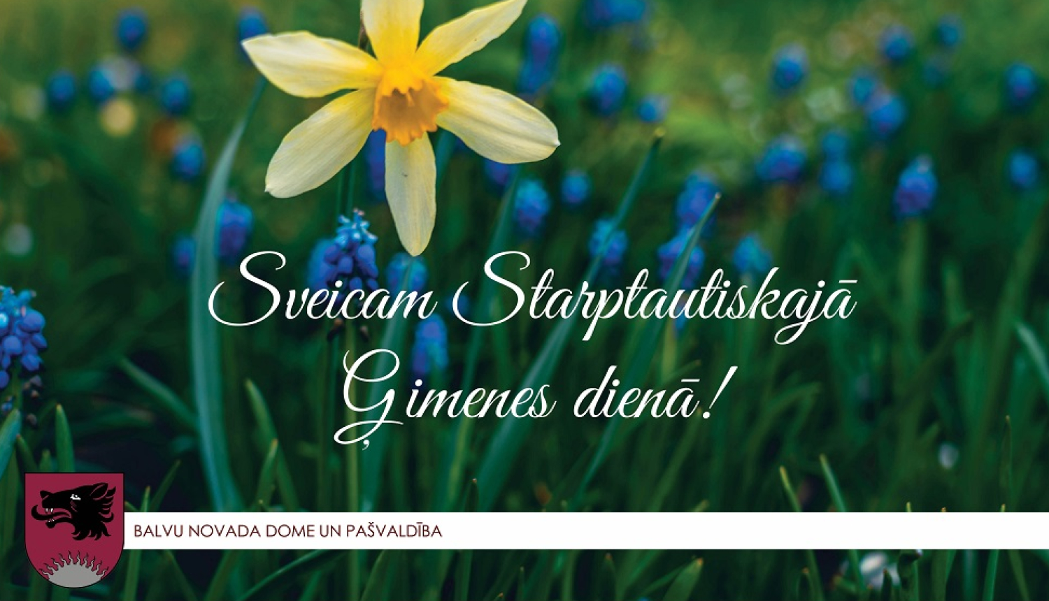 Apsveikums ģimenes dienā