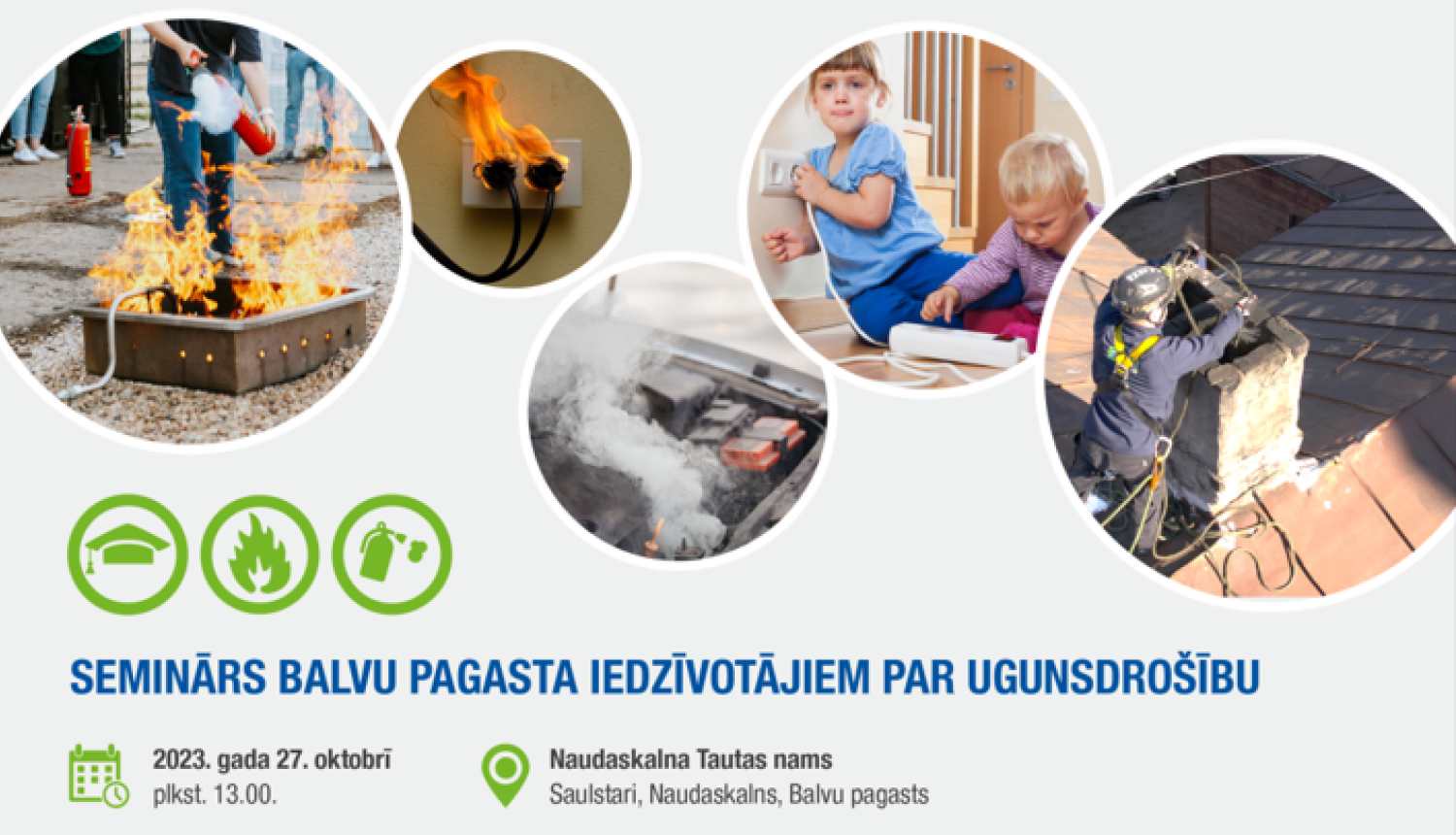 Seminārs par ugunsdrošību