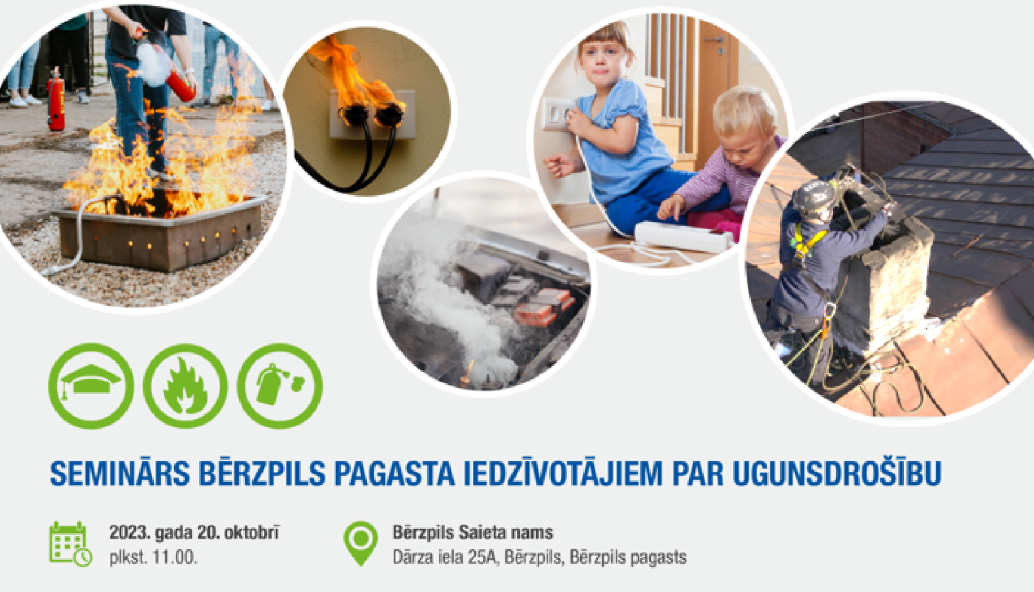 Seminārs par ugunsdrošību