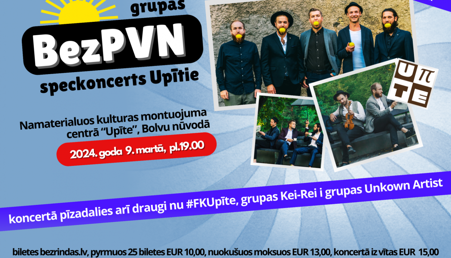 AFIŠA_Grupas ''Bez PVN'' vakars – satikšanās svētki