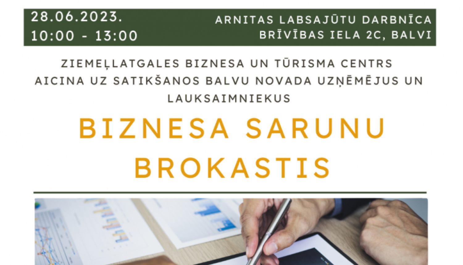 Biznesa sarunu brokastis
