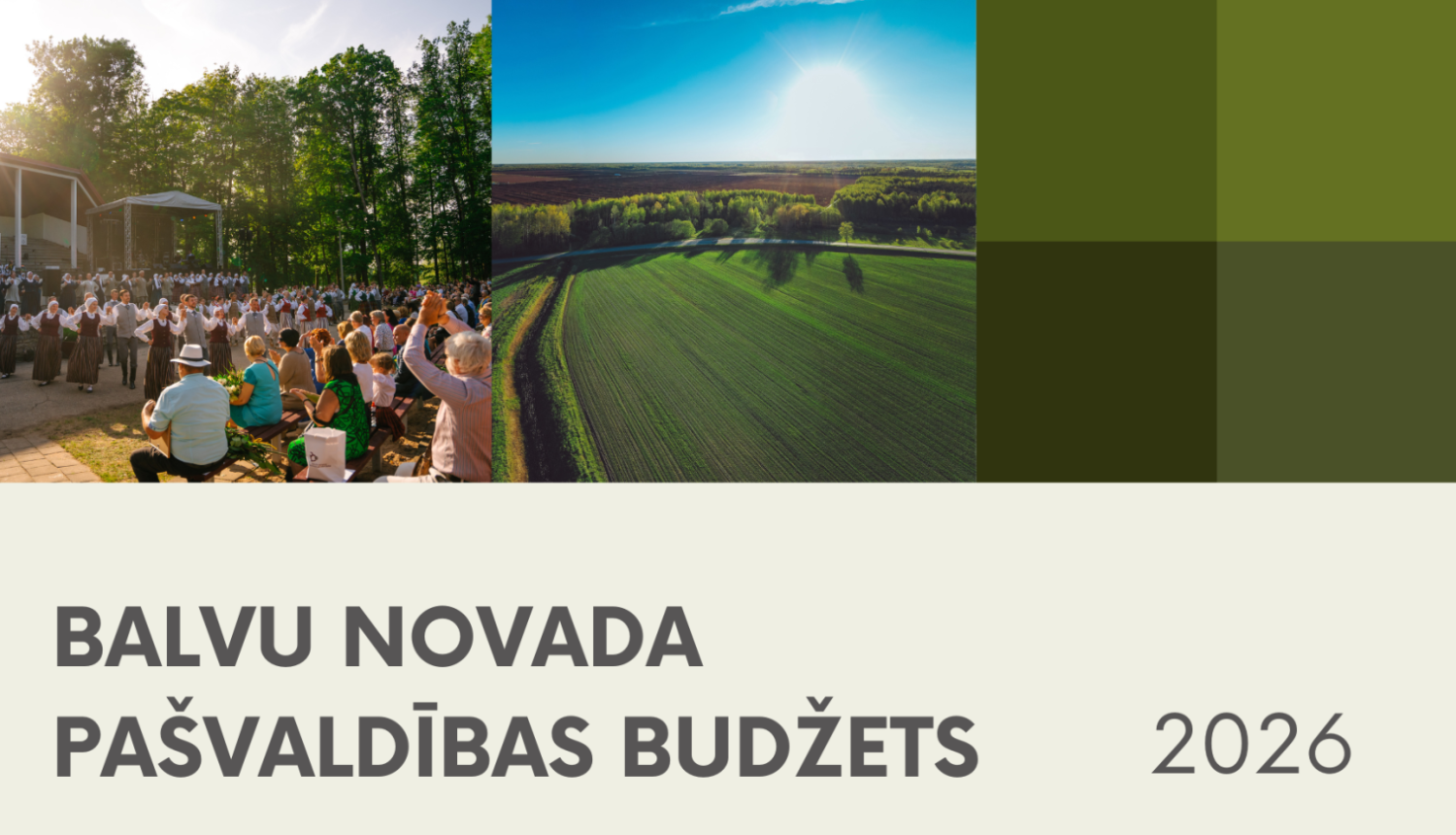 Balvu novada pašvaldības budžets 2026.gadam vizuālais materiāls