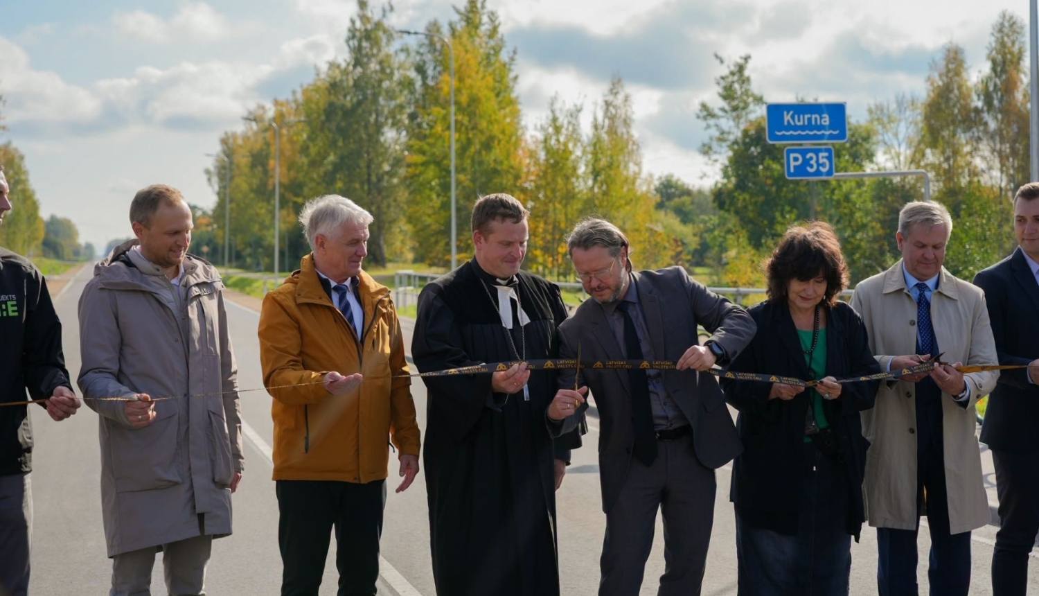 ceļa posma Litene - Balvi atklāšana 