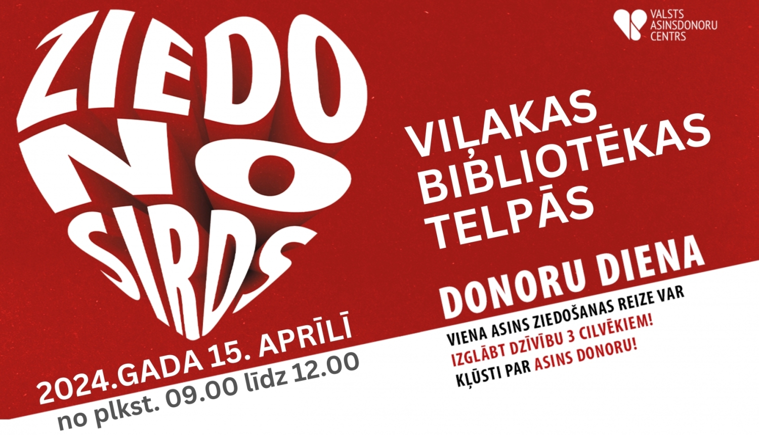 AFIŠA_Donoru diena Viļakā