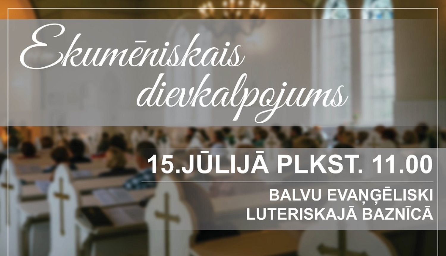 AFIŠA_Ekumēniskais dievkalpojums