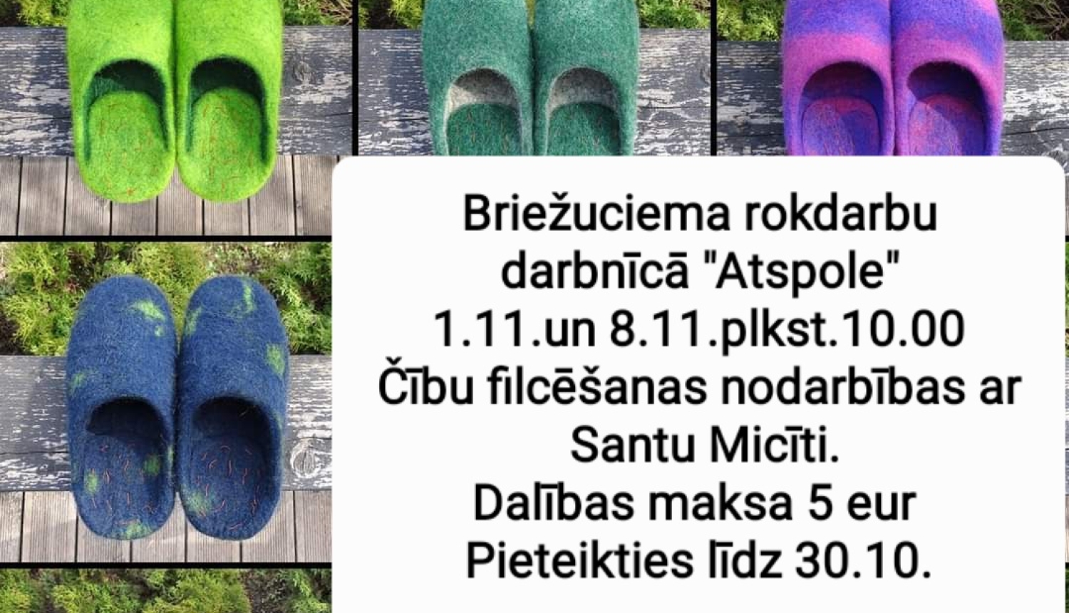 AFIŠA_Čību filcēšanas meistardarbnīca
