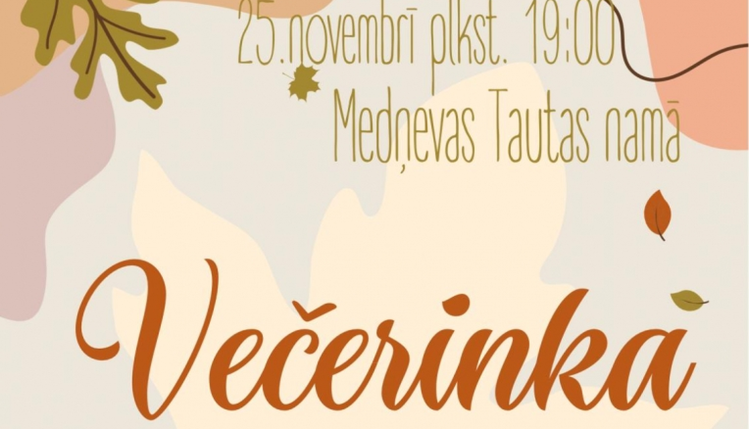 AFIŠA_Večerinka Medņevā