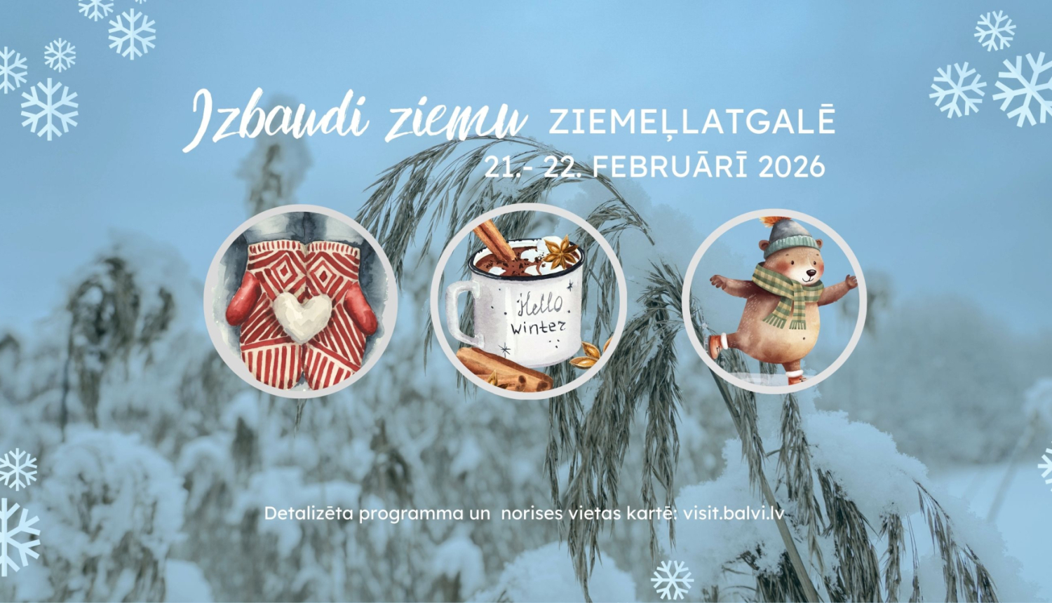 Izbaudi ziemu Ziemeļlatgalē