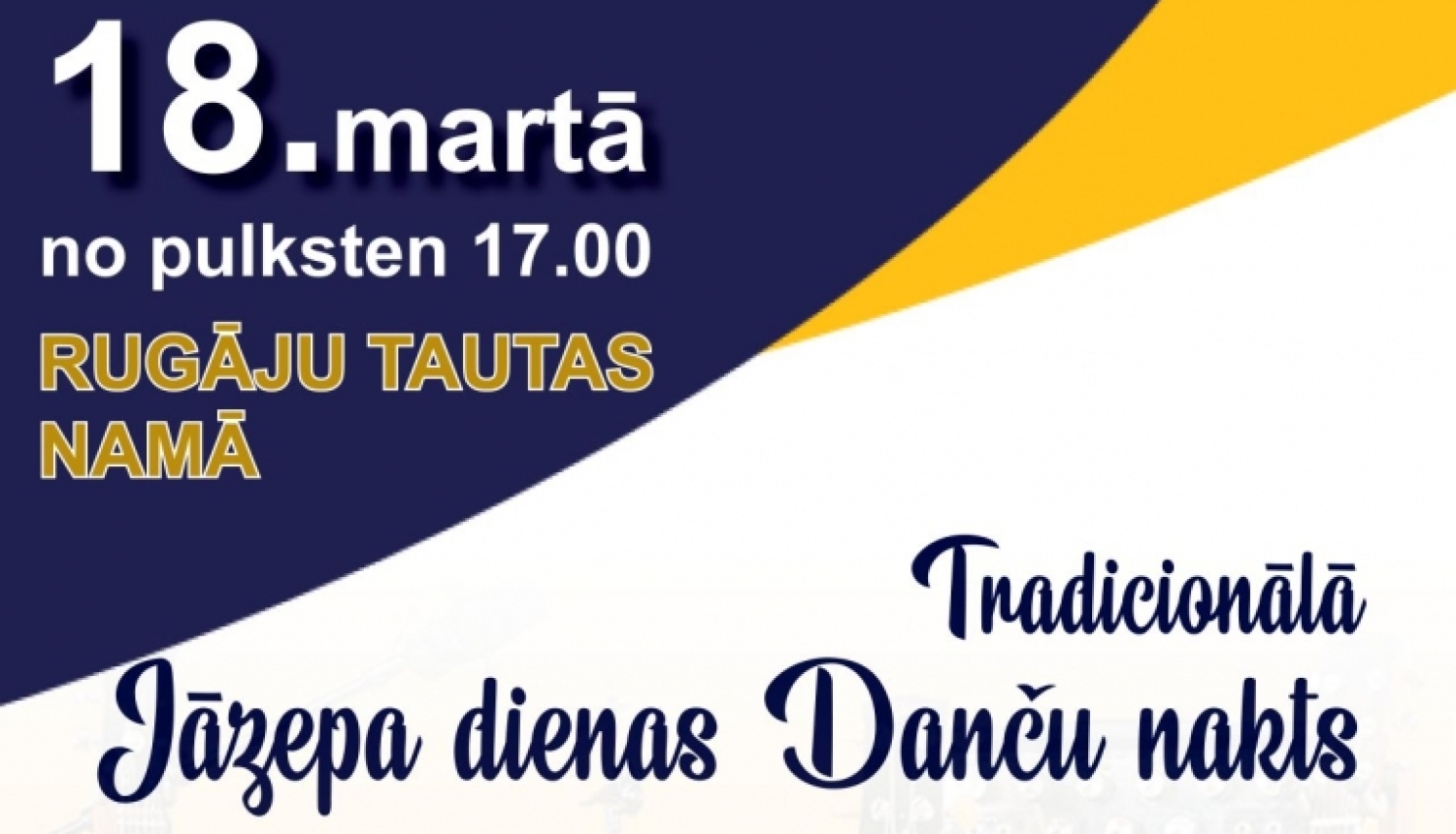 Jāzepa dienas Danču nakts kopā ar tautas muzikantiem 