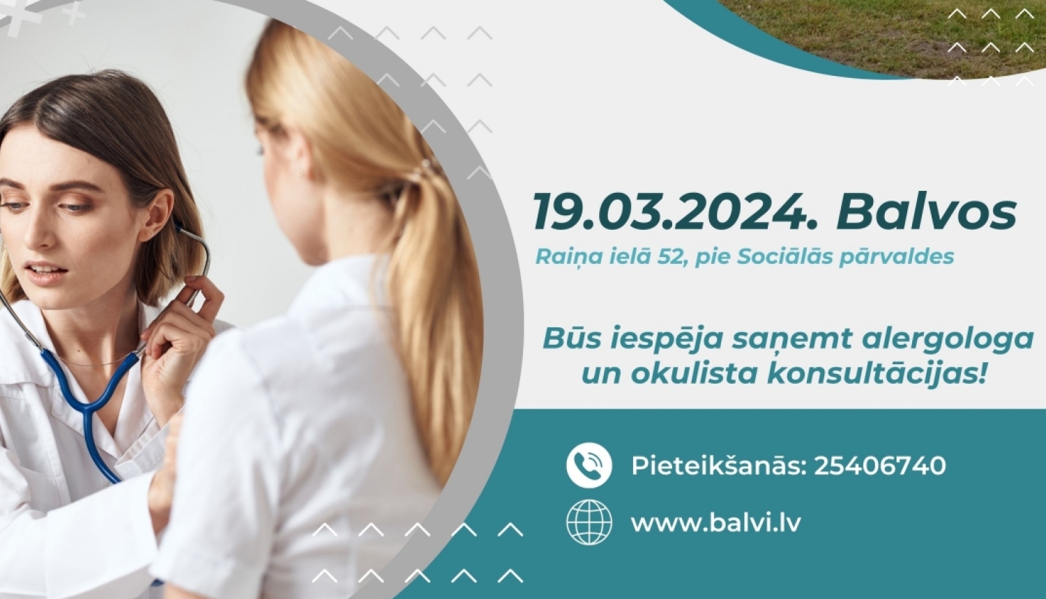 19. martā Balvos būs Mobilais veselības aprūpes centrs bērniem